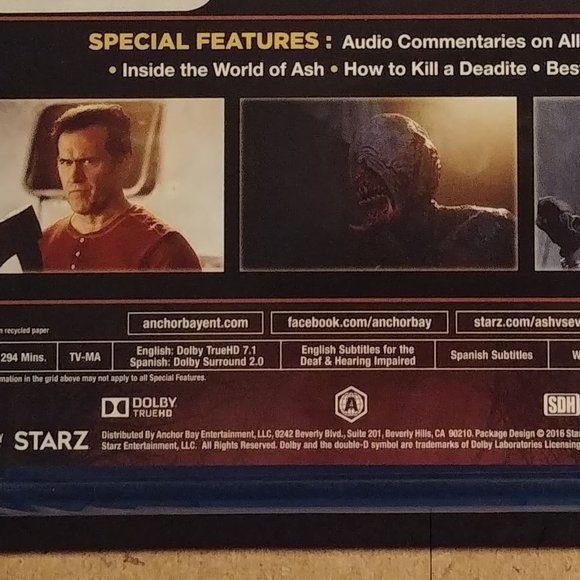 ASH VS EVIL DEAD THE COMPLETE FIRTS SEASON NEW & SEALED - Picture 2 of 3